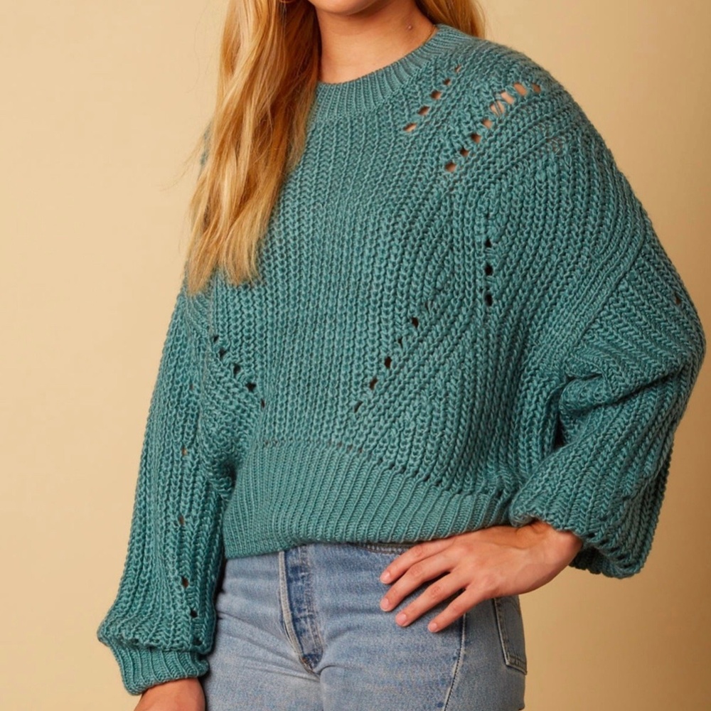 Cotton Candy LA - Leah Oversized Knit Sweater S/M